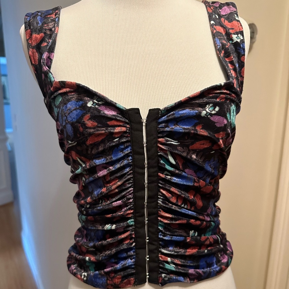Free people corset soft fabric size xs